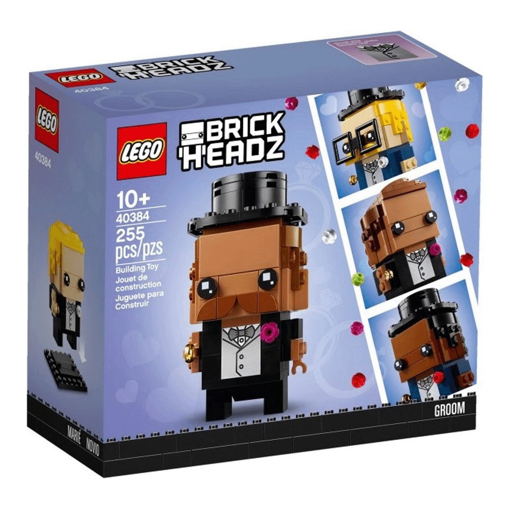 Конструктор LEGO BrickHeadz 40384 Жених конструктор lego brickheadz zombie 40626 81 деталь