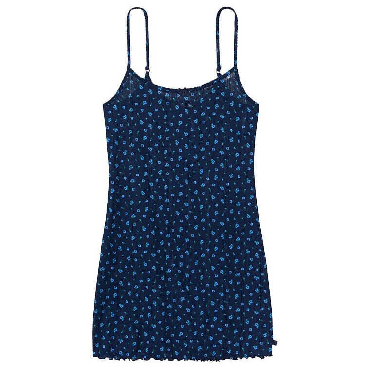 

Платье для сна Victoria's Secret Pointelle Slip, синий