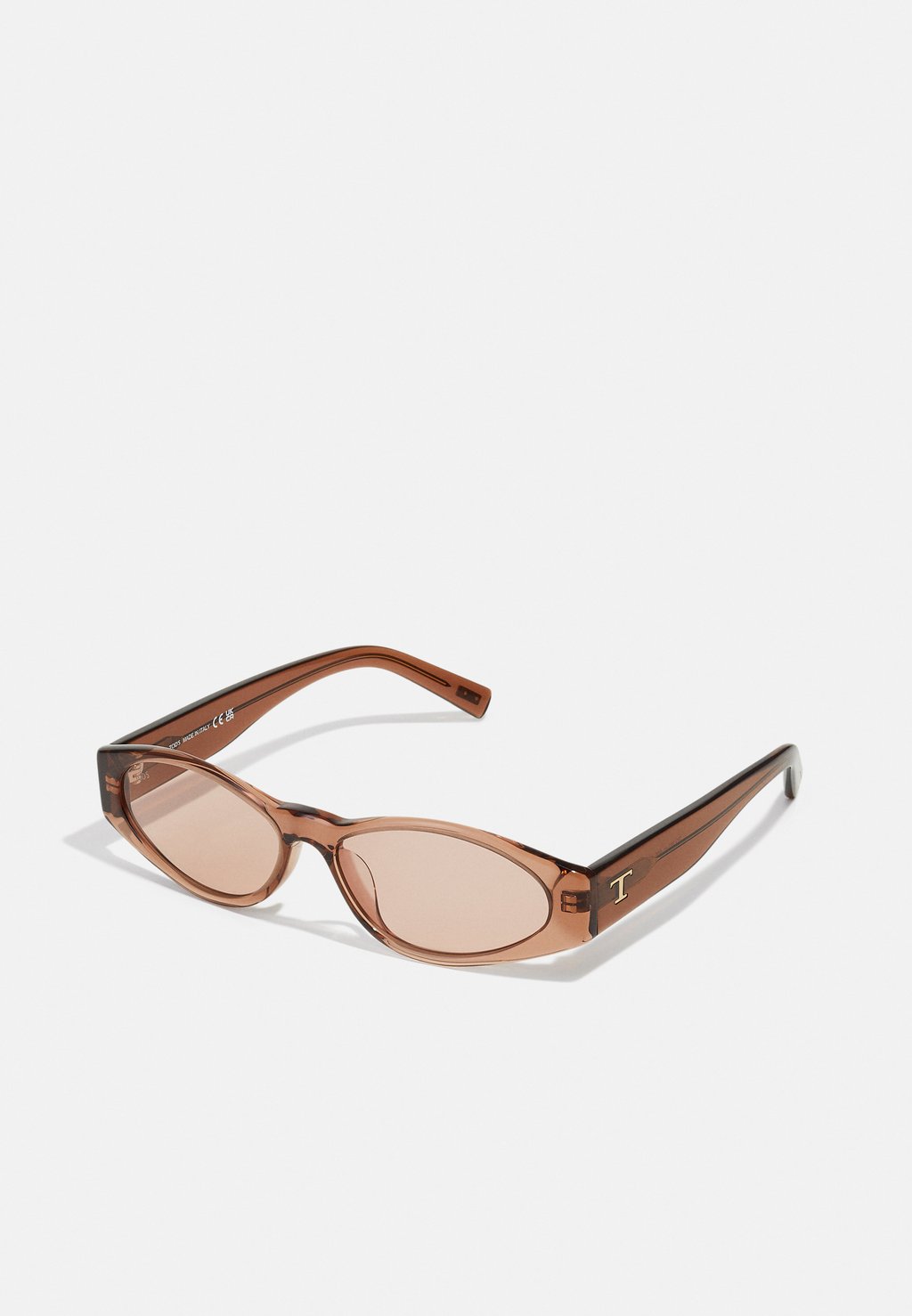 Солнцезащитные очки Unisex Tod's, цвет shiny dark brown