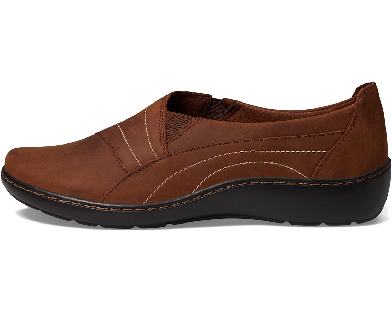 

Лоферы Cora Edge Clarks, коричневый
