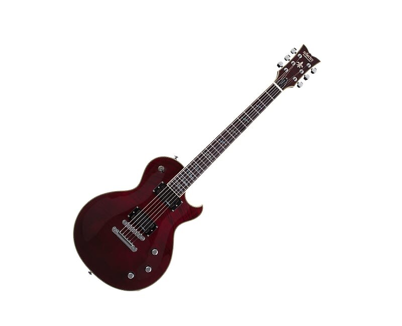 

Schecter Solo-II Supreme - Черная вишня