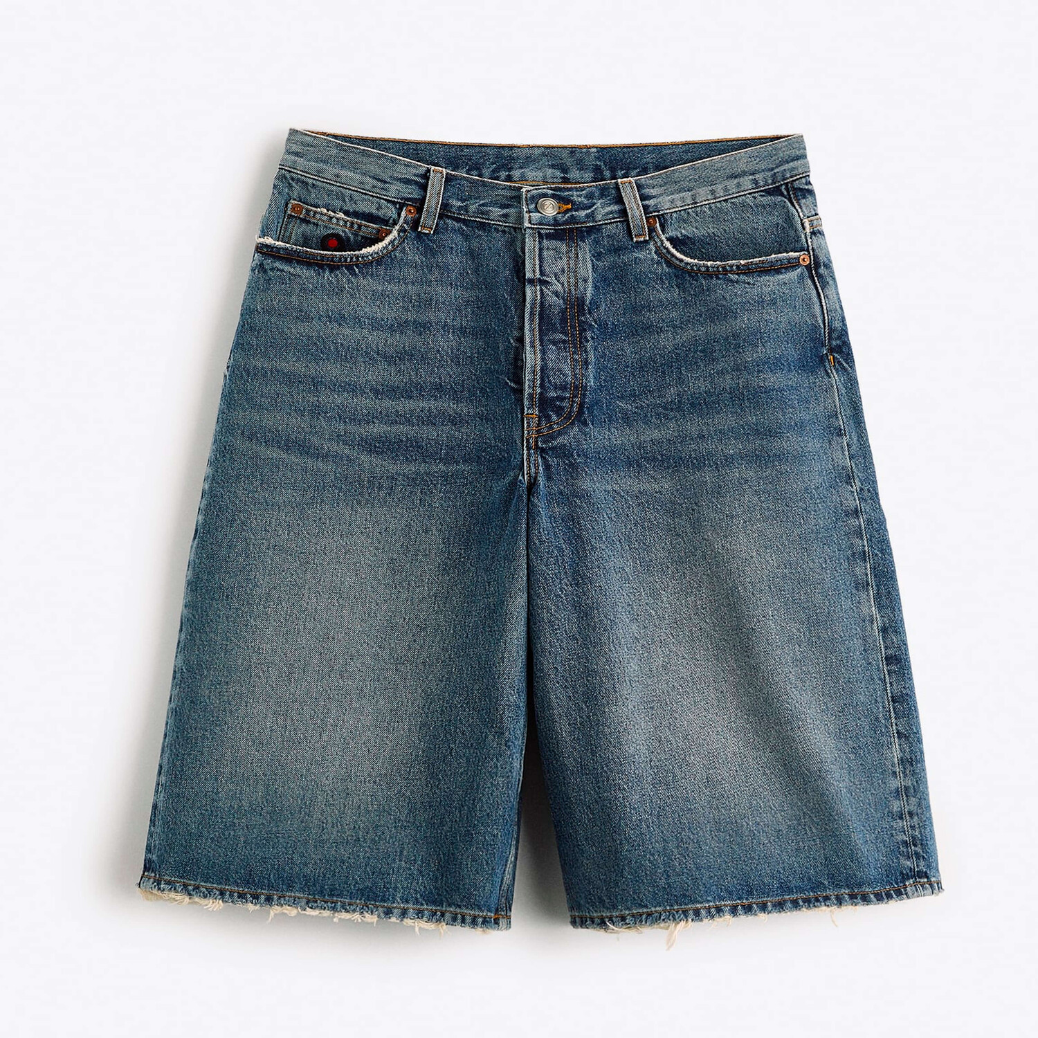 

Шорты Zara Denim Bermuda X Rhuigi - Limited Edition, синий