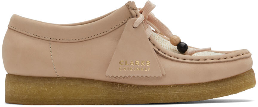 

Розовые дерби Wallabee Clarks Originals