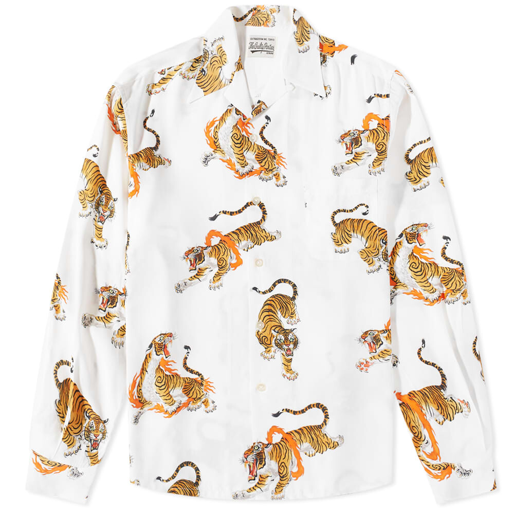 

Рубашка Wacko Maria x Tim Lehi Long Sleeve Hawaiian Shirt