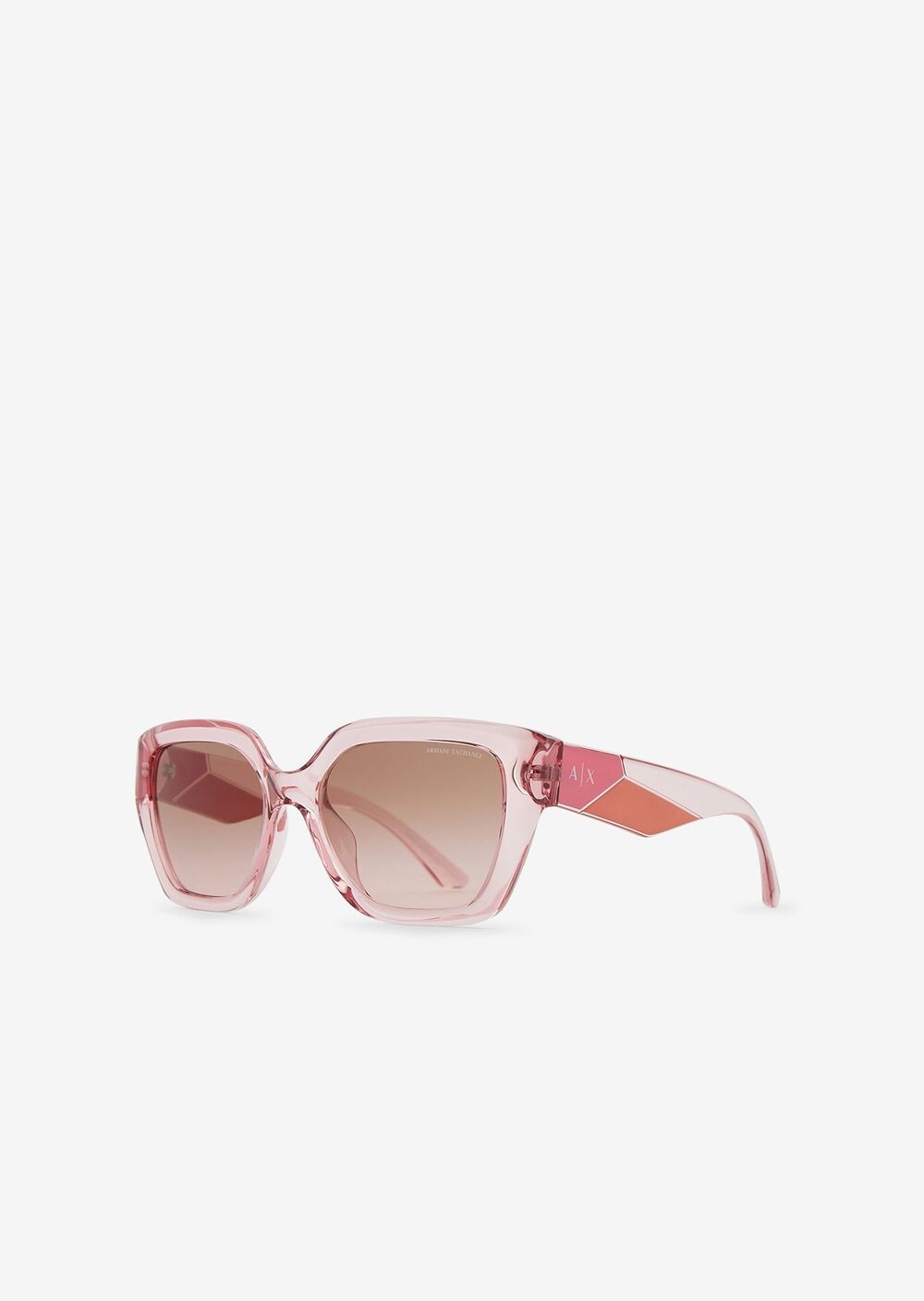 

Солнцезащитные очки Armani Exchange, розовый