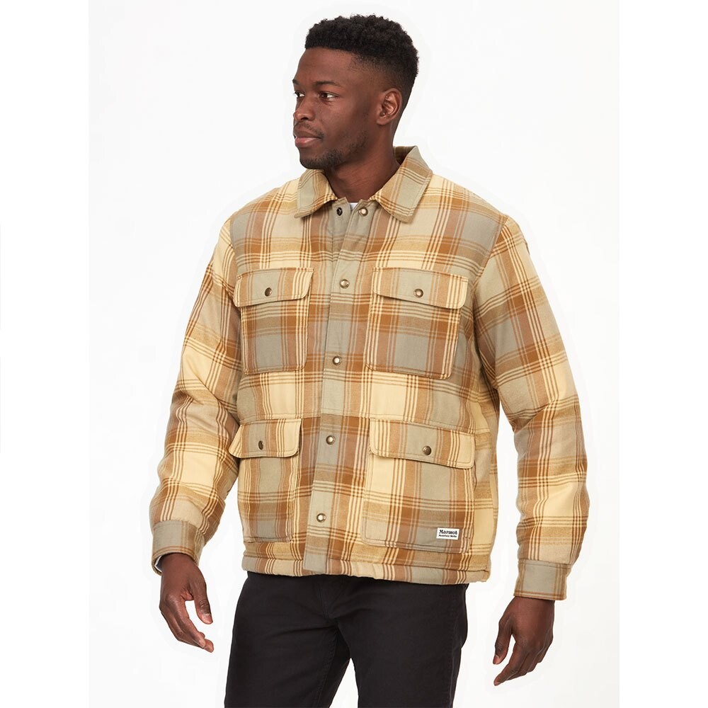 

Рубашка Marmot Ridgefield Sherpa Flannel, коричневый