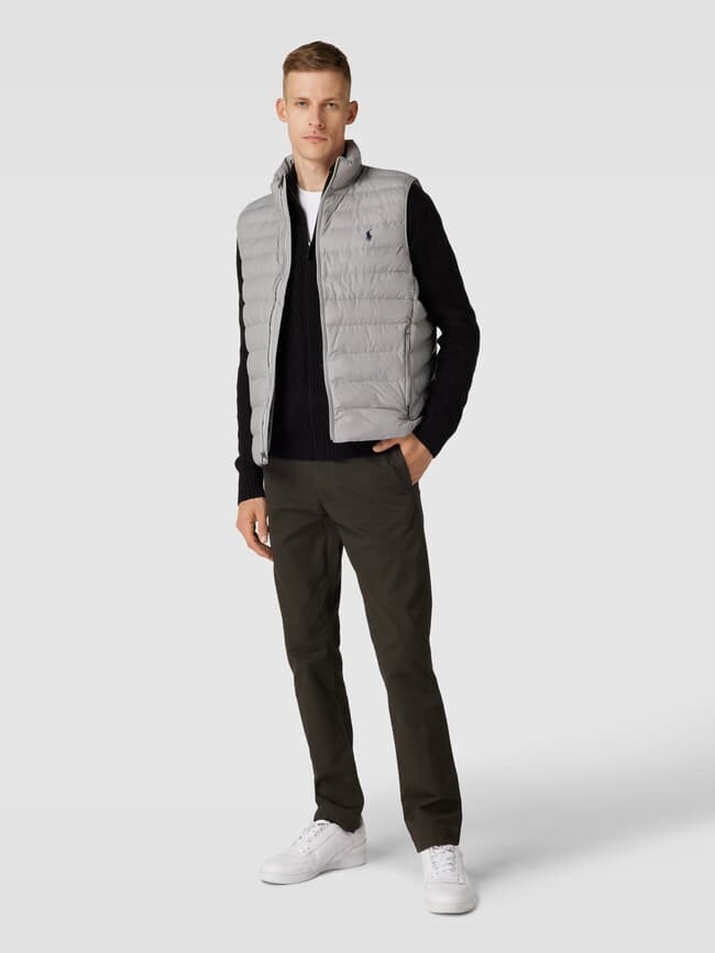 

Кардиган с вышивкой логотипа Polo Ralph Lauren, черный