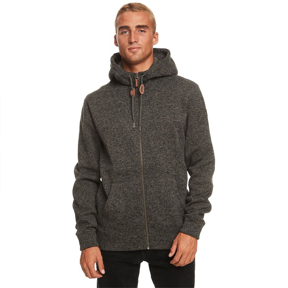 

Толстовка Quiksilver Keller Zip Full Zip, серый
