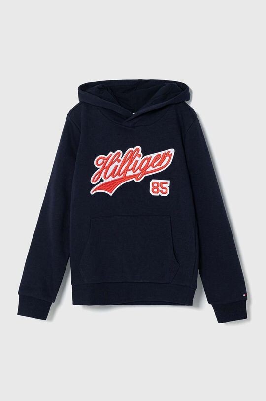 

Детская хлопковая толстовка Tommy Hilfiger, темно-синий