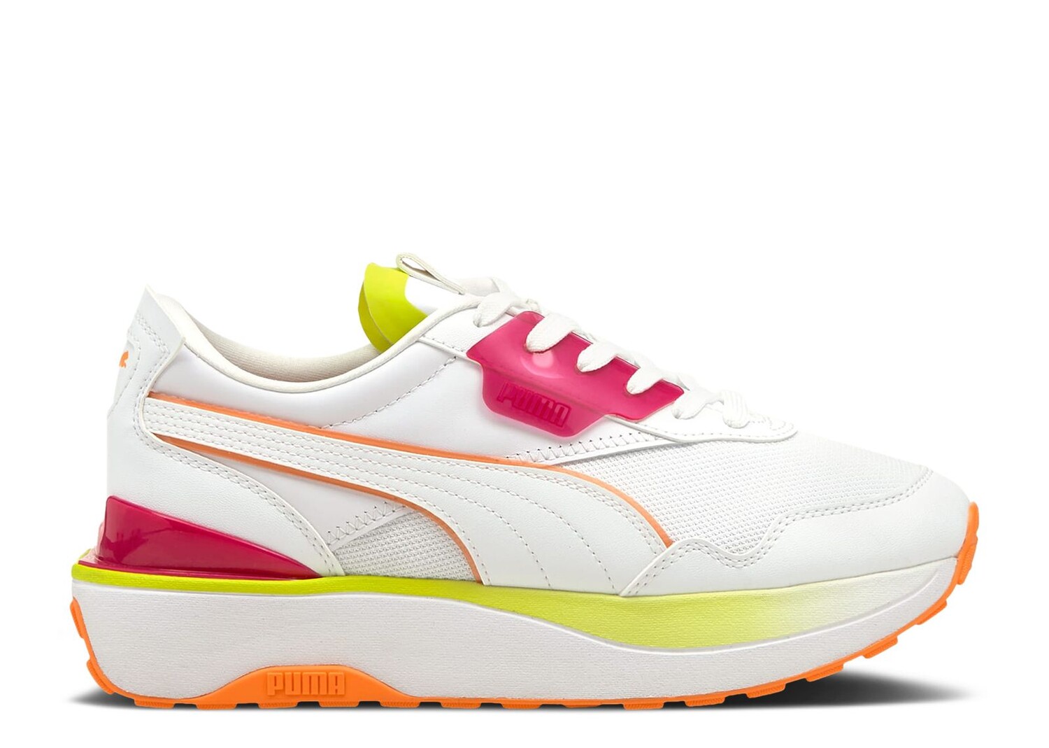 

Кроссовки Puma Wmns Cruise Rider 'City Lights - White Beetroot Purple', белый