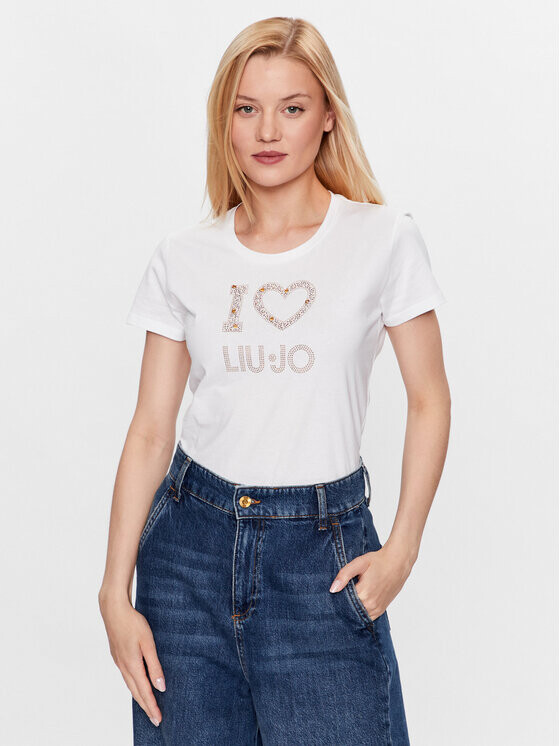 

Футболка стандартного кроя Liu Jo, белый