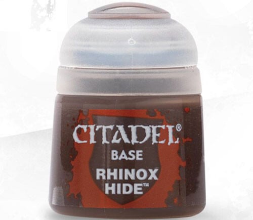 

Миниатюра Games Workshop Citadel Base Paint: Rhinox Hide (12ml)