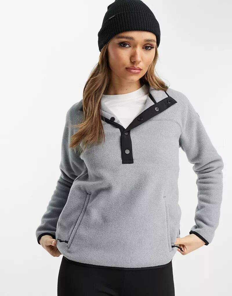 

Серый флисовый свитер Burton Snowboards Hearth