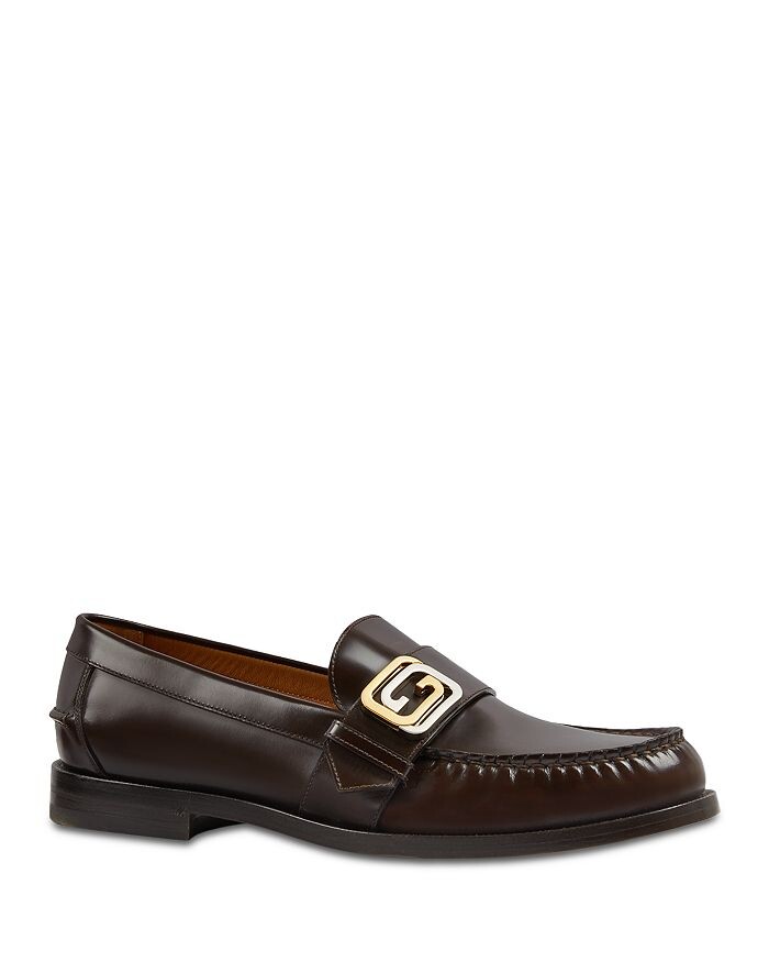 

Мужские кожаные мокасины Gucci