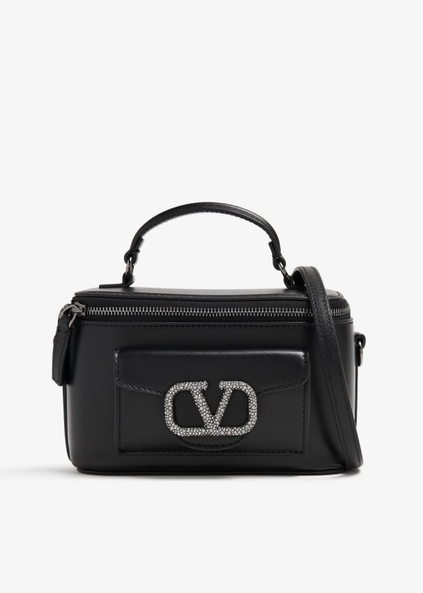 цена Сумка Valentino Garavani Mini Locò Handbag, черный