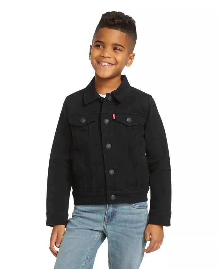 

Куртка дальнобойщика для маленьких мальчиков Levi'S, черный
