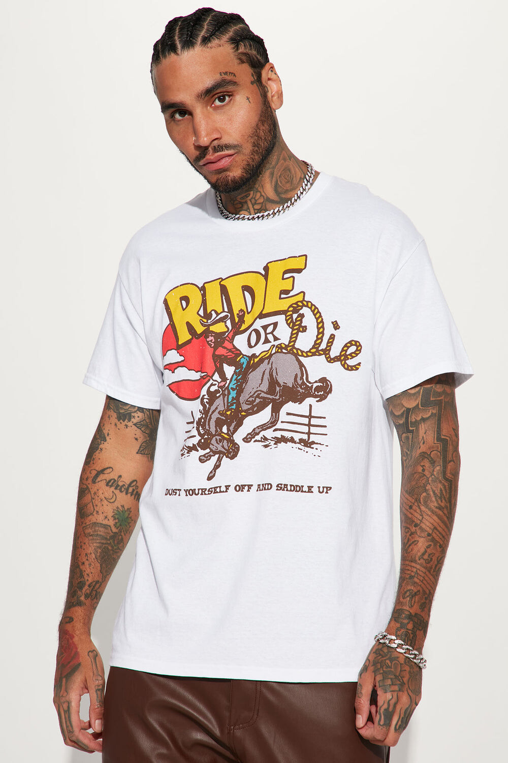 

Футболка Fashion Nova FNRIDE22, белый