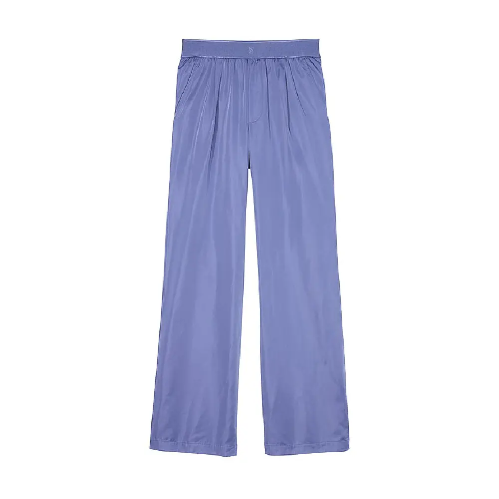 

Брюки Victoria's Secret Lux Glossy Sport Wide-Leg, синий