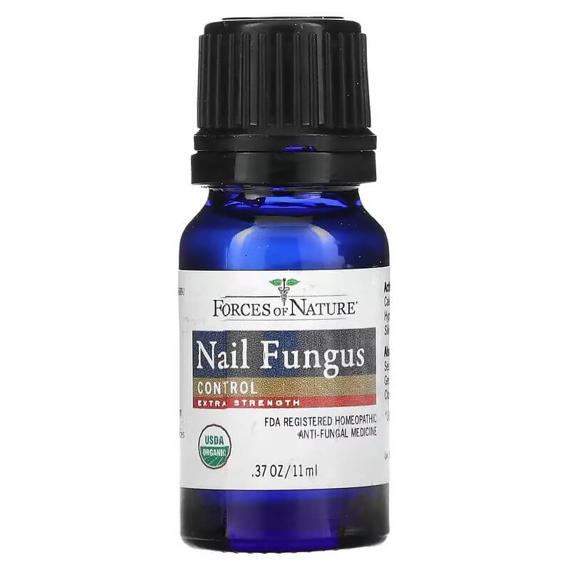 Средство от грибка ногтей Forces of Nature Nail Fungus Control, 11 мл nail fungus treatment for fingernails and toenails repair solution for cracked discolored fungus nails from toenail fungus