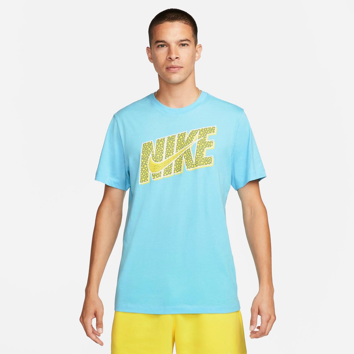 

Футболка Nike Sportswear Futura Swoosh с графическим принтом, синий