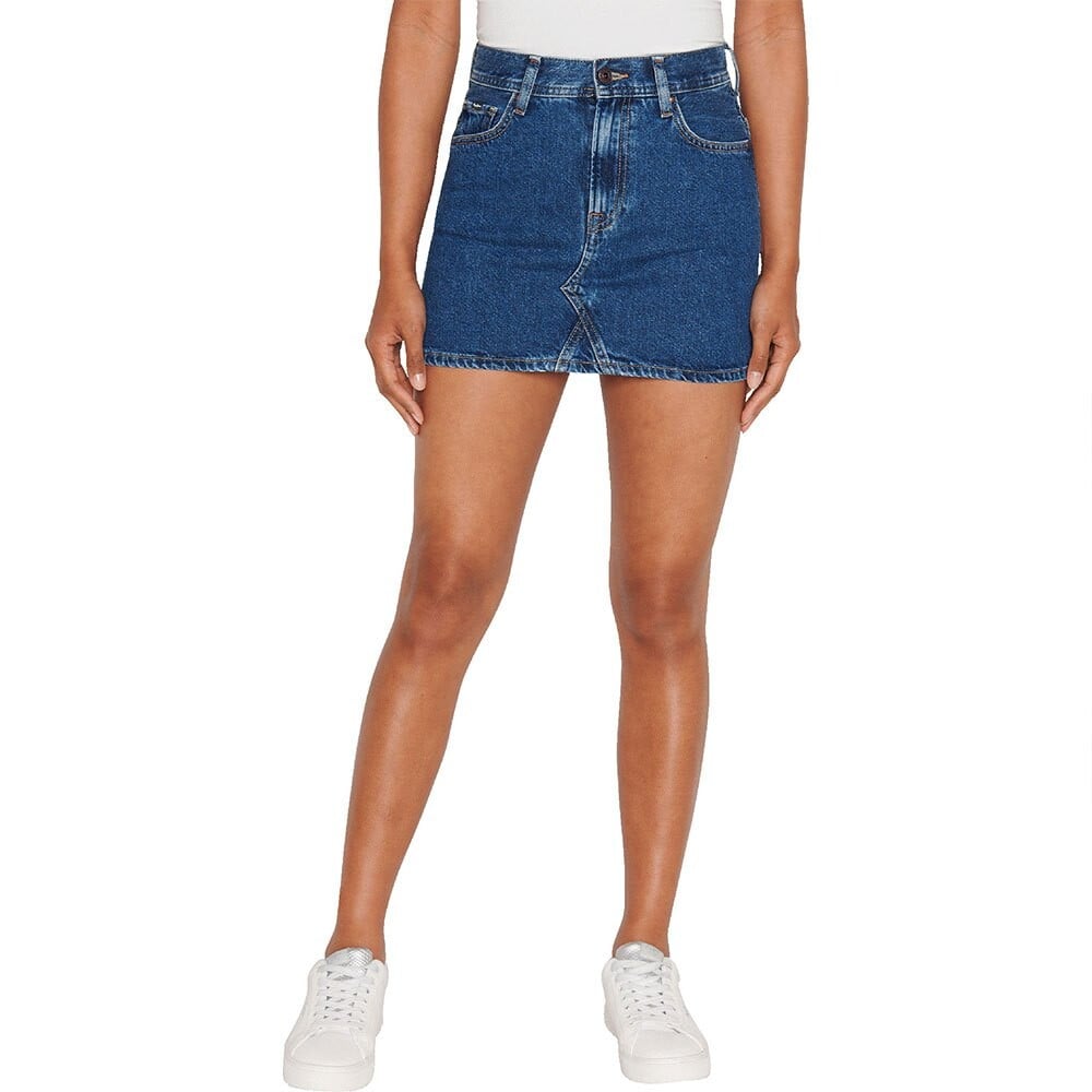 

Юбка Pepe Jeans Mini Denim, синий