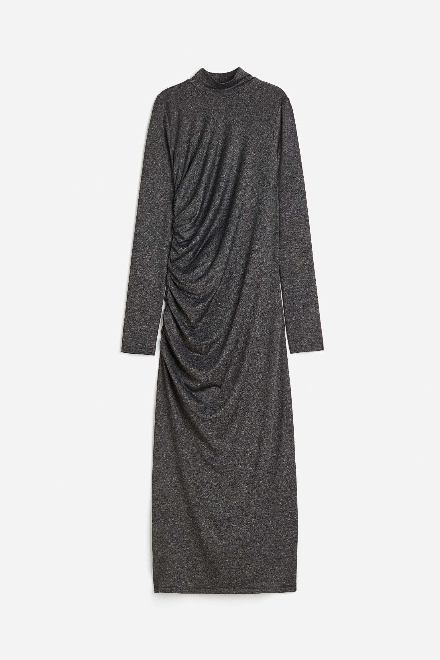 Платье H&M Double-breasted, темно-серый