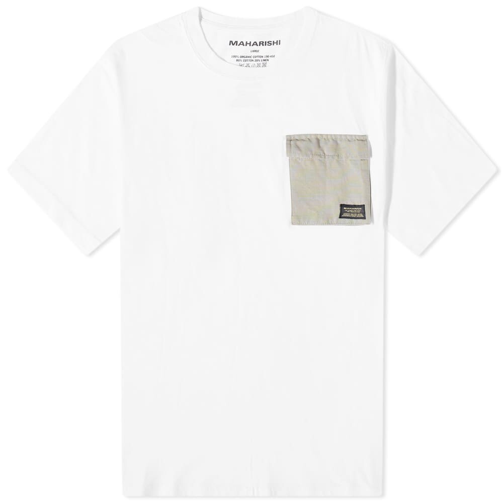 

Футболка Maharishi Organic Utility Pocket Tee, Белый