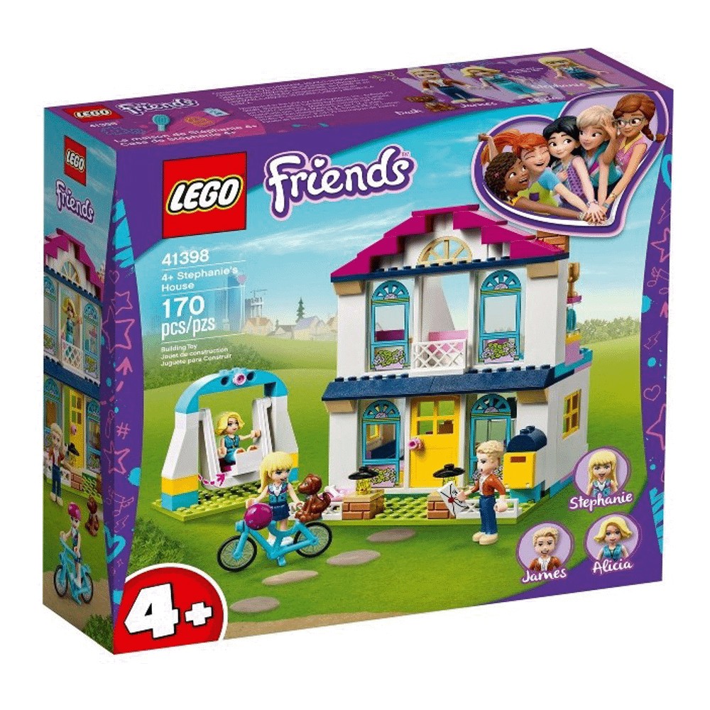 Конструктор LEGO Friends 41398 Семейный дом Стефани – купить с доставкой из-за  рубежа через платформу «CDEK.Shopping»