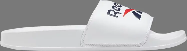 

Кроссовки classic slide 'white navy' Reebok, белый