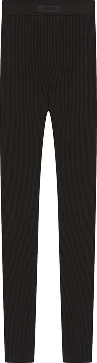 

Брюки Fear of God Essentials Knit Rib Sport Pant 'Off Black', черный