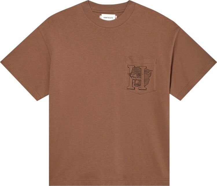 

Футболка Honor The Gift Mascot Pocket Short-Sleeve Tee 'Brown', коричневый