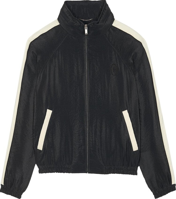 

Куртка Saint Laurent Monogram Zipped Jacket 'Noir', черный