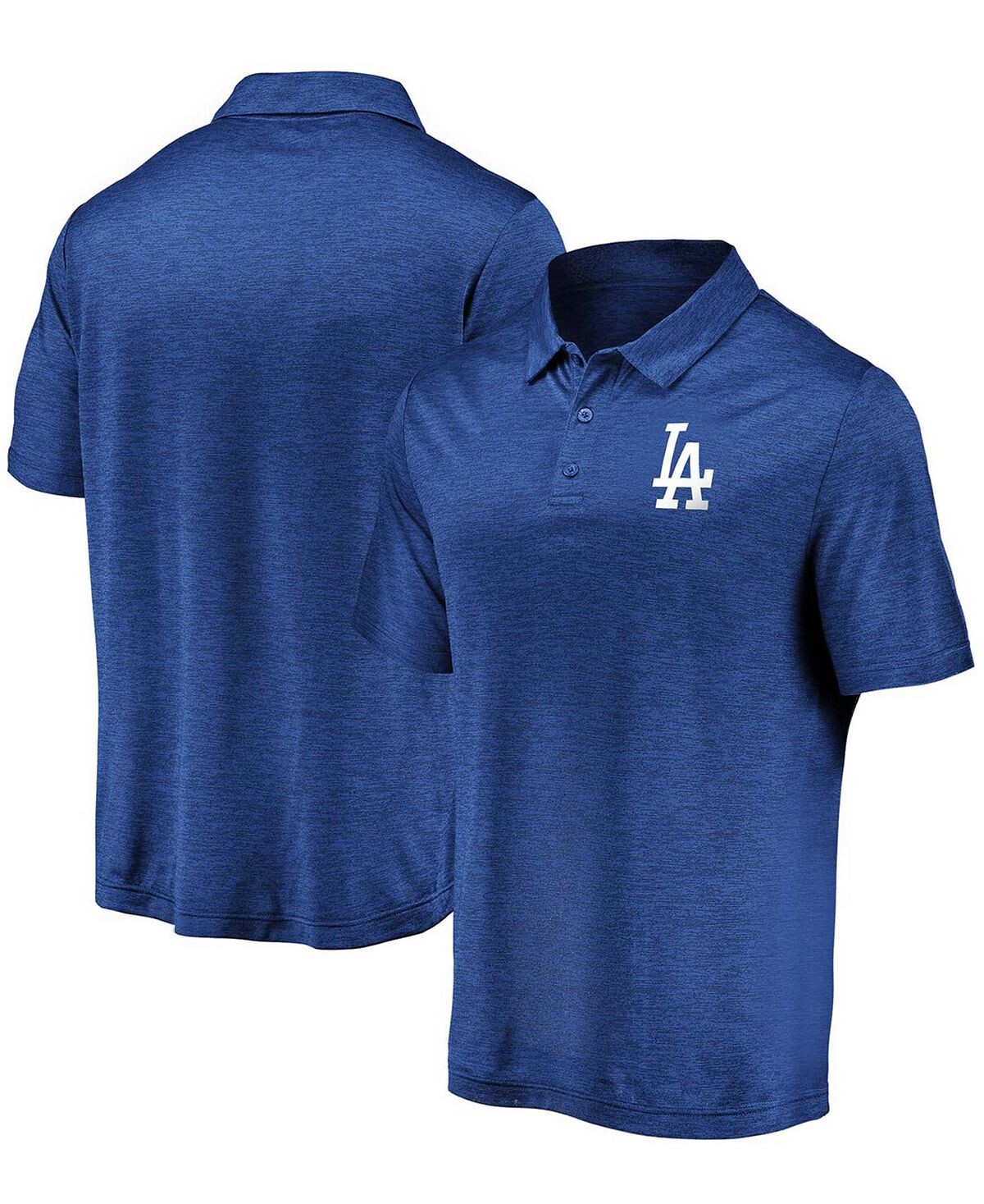 

Мужская рубашка-поло royal los angeles dodgers iconic в полоску с логотипом Fanatics