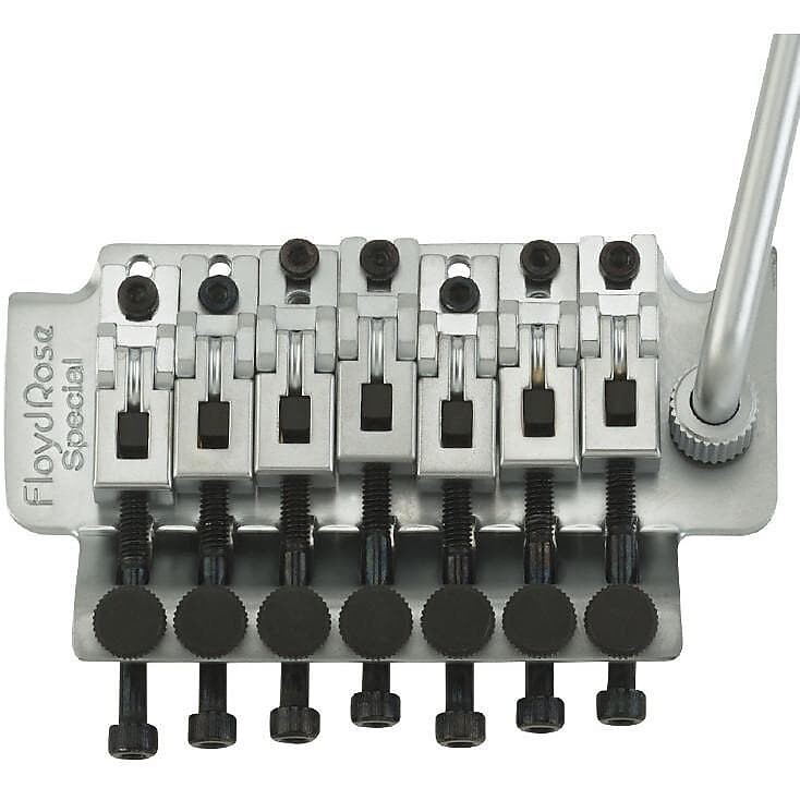 

Floyd Rose FRTSSS1000S Special Series 7-струнное тремоло, отделка Satin Chrome