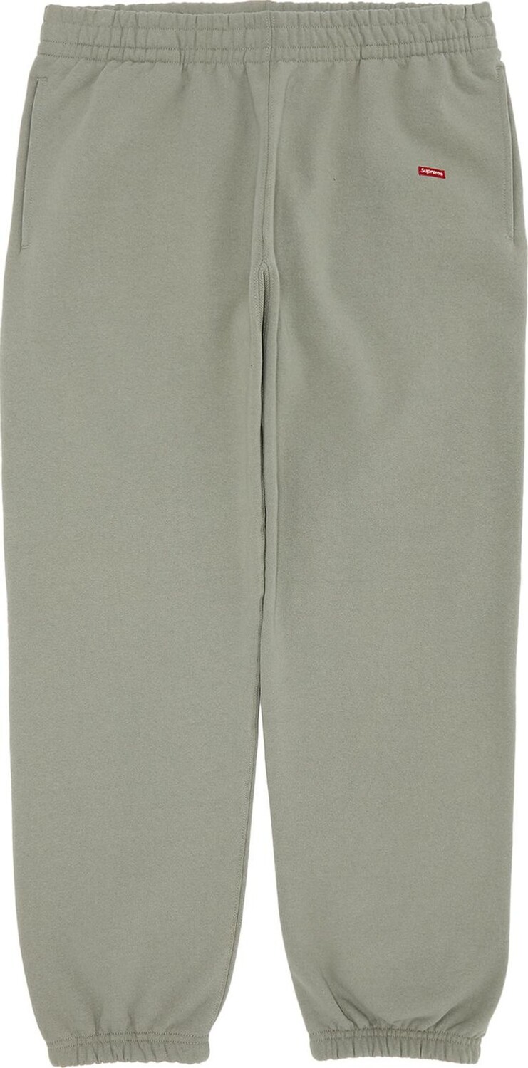 

Спортивные брюки Supreme Small Box Sweatpant 'Olive', зеленый