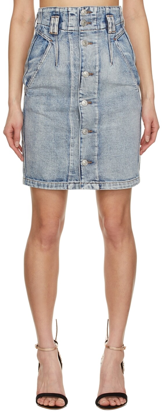 

Синяя джинсовая юбка Tloan Isabel Marant Etoile