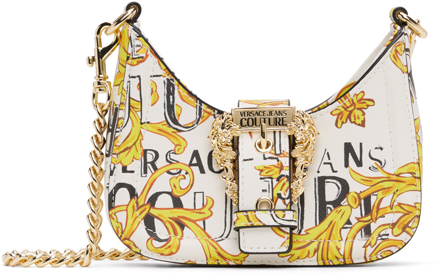 

Бело-золотая сумка Couture I Versace Jeans Couture
