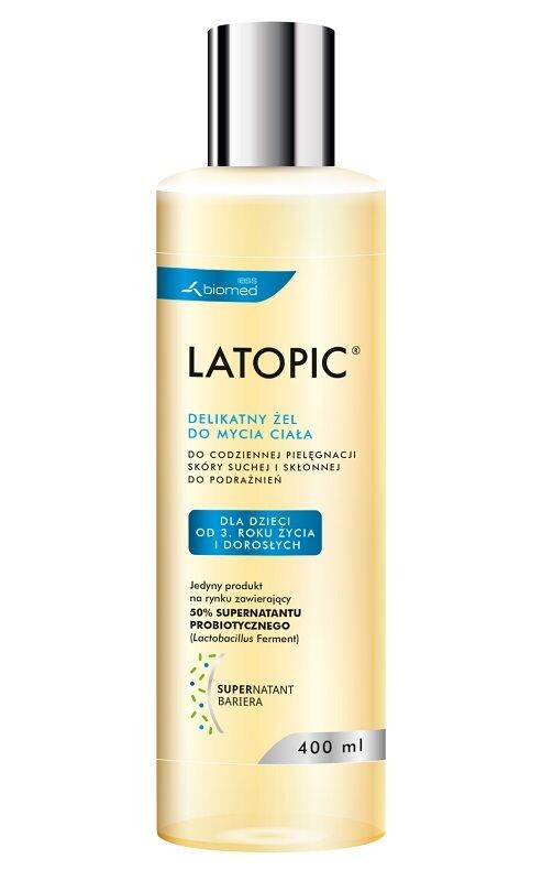 

Latopic Delikatny Żel Do Mycia Ciał, 400 ml