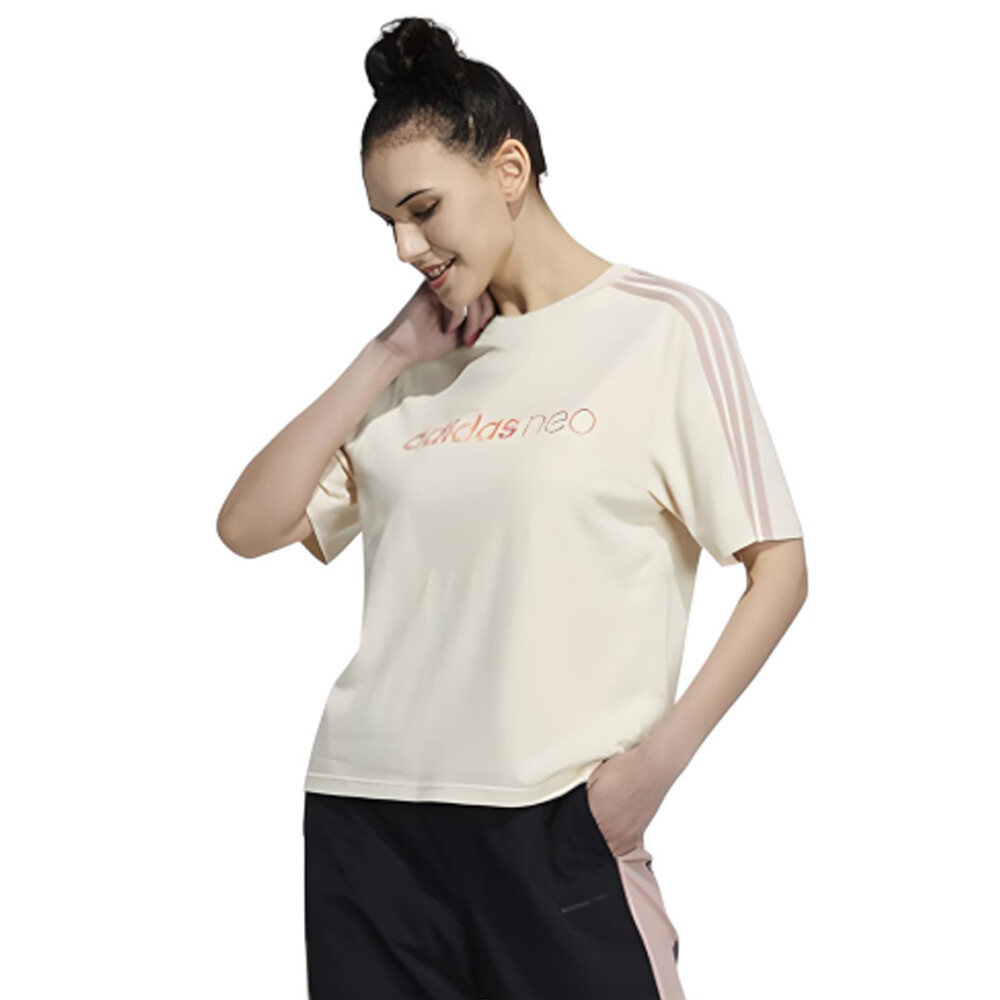

Футболка Adidas Neo, бежевый