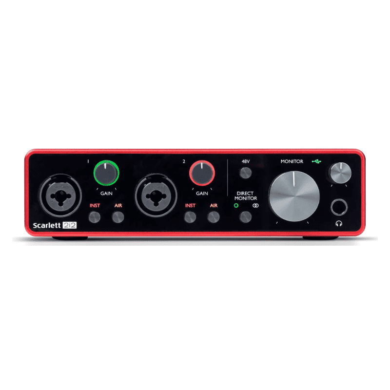 FOCUSRITE Scarlett 2i2 3rd Gen аудио интерфейс - фото