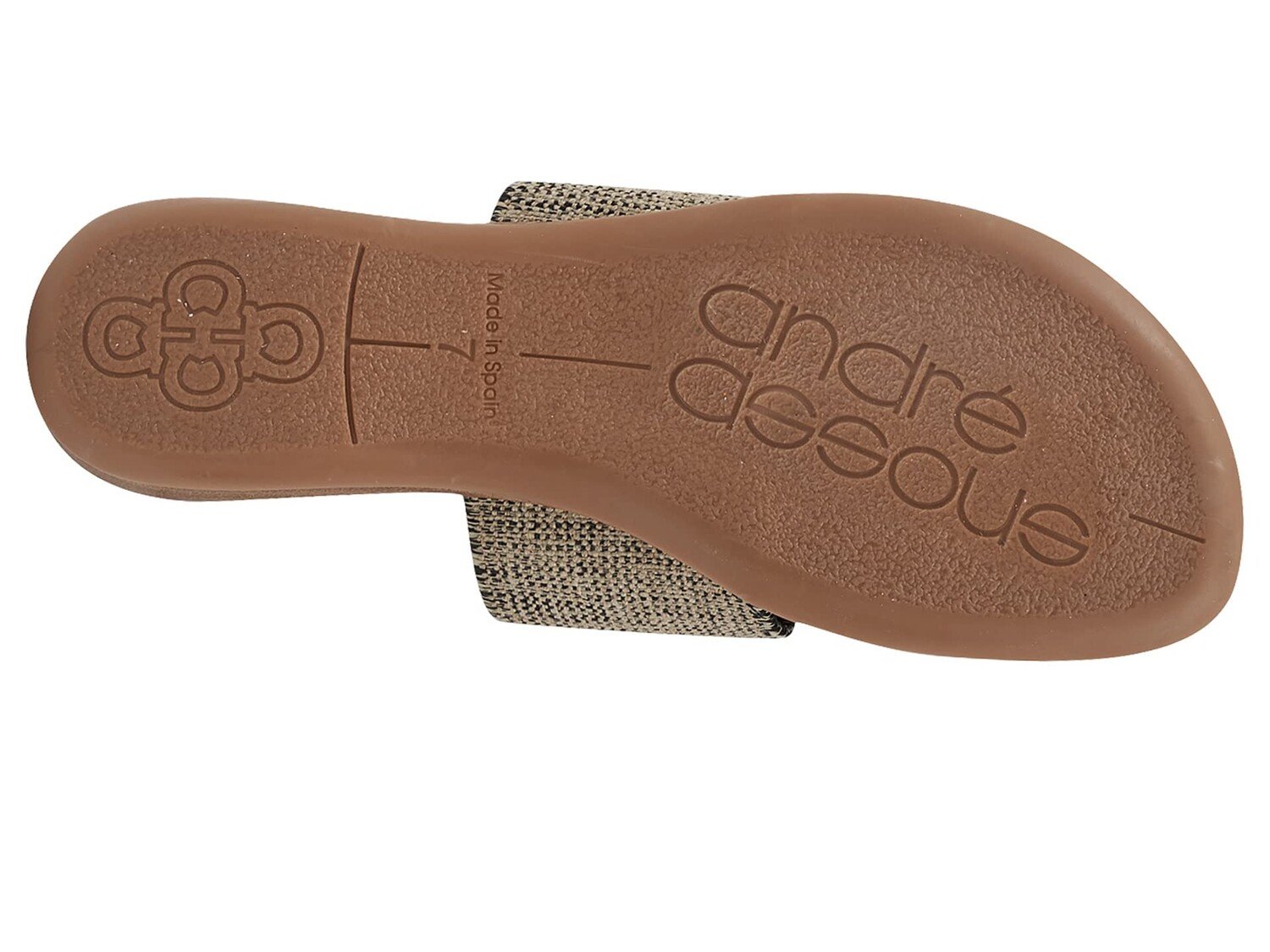 

Сандалии Andre Assous Nerice Featherweight Sandal, черный/бежевый