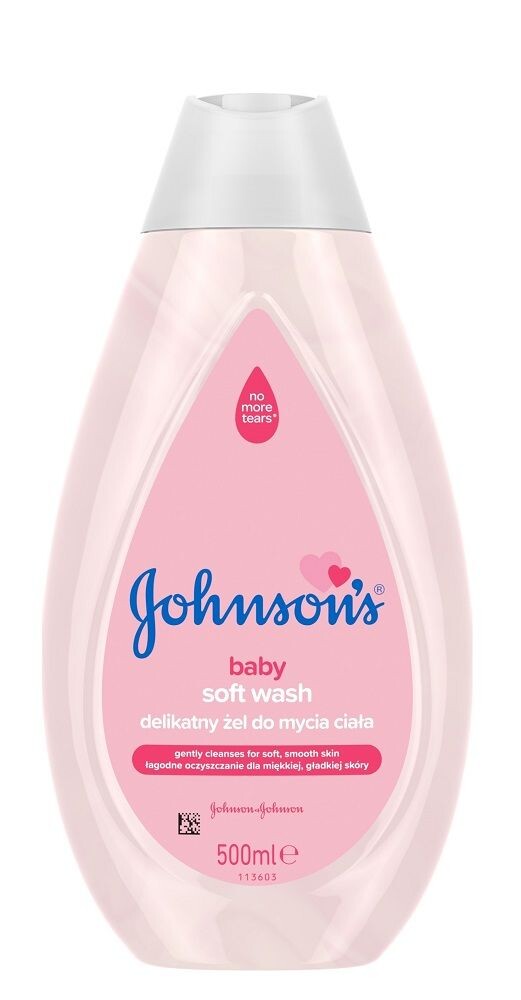 

Johnsons Baby Soft Wash гель для стирки детей, 500 ml