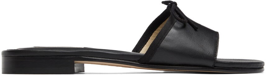 

Черные сандалии Terence на плоской подошве Repetto