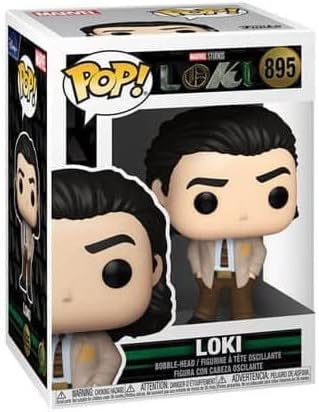 фигурка funko pop 55741 bobble marvel loki loki 895 Фигурка Funko POP Marvel: Loki - Loki 3.75 inches, Multicolor,55741