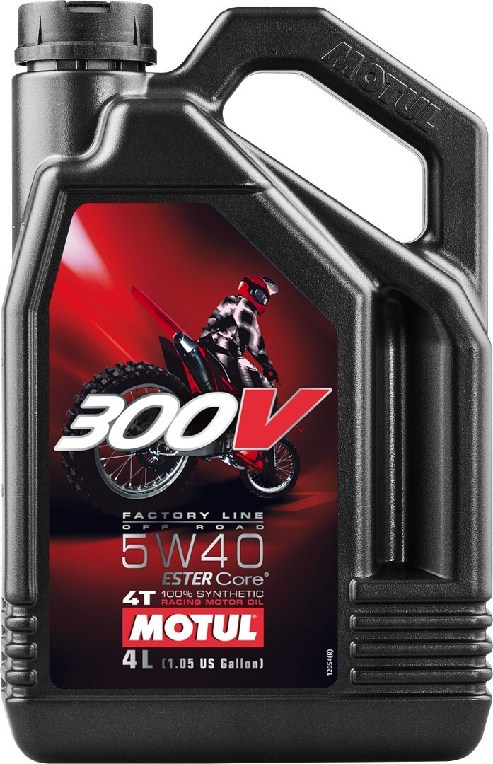 

Моторное масло MOTUL 300V 4T Factory Line Off Road 5W40, 4 литра