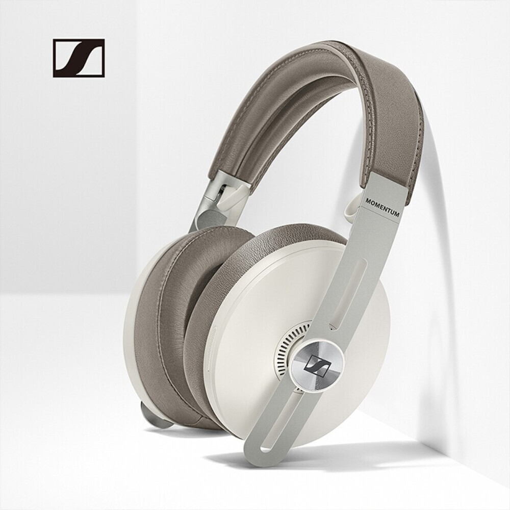 

Bluetooth-гарнитура Sennheiser Momentum Big Steamed Buns 3 с активным шумоподавлением, белый