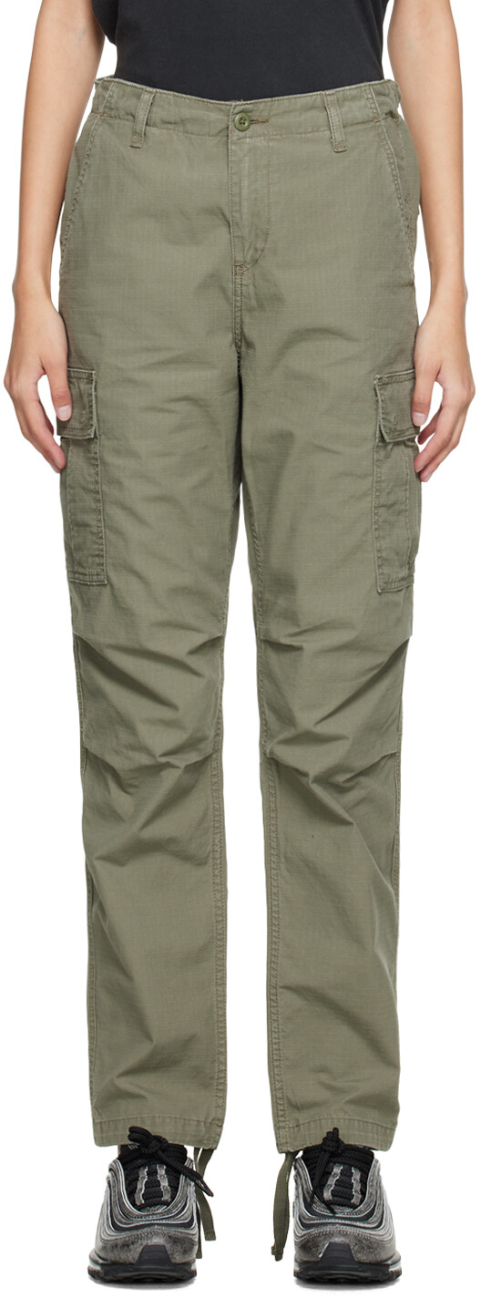 

Свободные брюки карго цвета хаки Carhartt Work In Progress