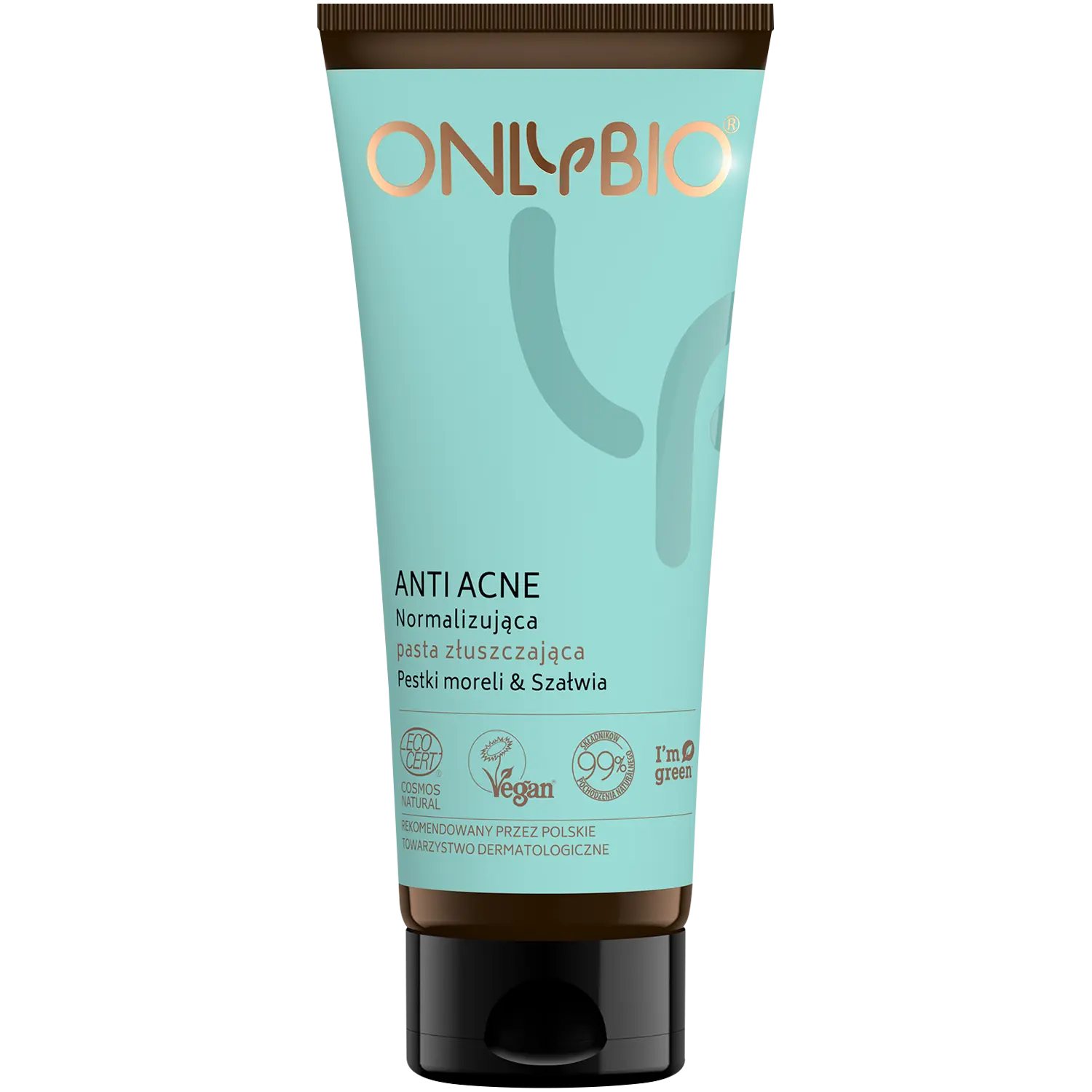 

Only Bio Anti Acne нормализующая отшелушивающая паста для лица, 75 мл