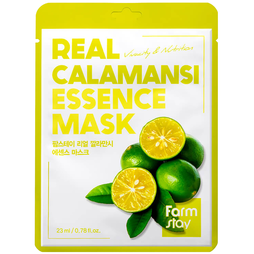цена Farmstay Real маска для лица лайм, 23 мл
