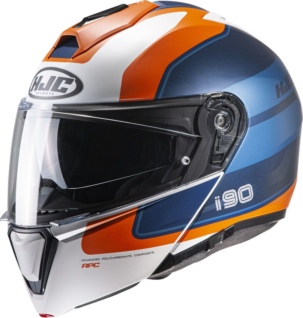 

Шлем HJC i90 Wasco, синий/оранжевый